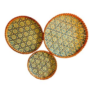 Free with Purchase - Hanging Woven Wall Basket Decor Set 3